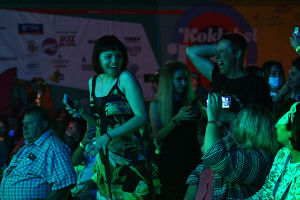 Глядачі на Міжнародному джазовому фестивалі Koktebel Jazz Party-2020 в Криму