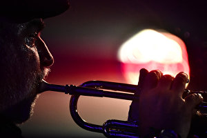 Американський композитор Ренді Брекер під час виступу на 17-му міжнародному музичному фестивалі Koktebel Jazz Party